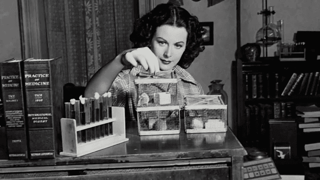 Hedy Lamar: Mother of Wi-Fi. 